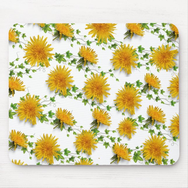 Tapis De Souris Fleur de Tournesol Mousepad (Devant)