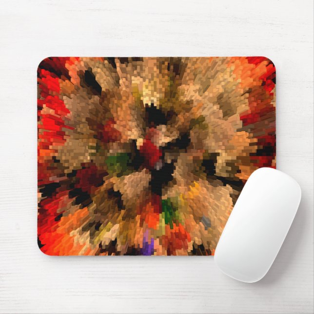 Tapis De Souris Fleur éclatante.... (Avec souris)