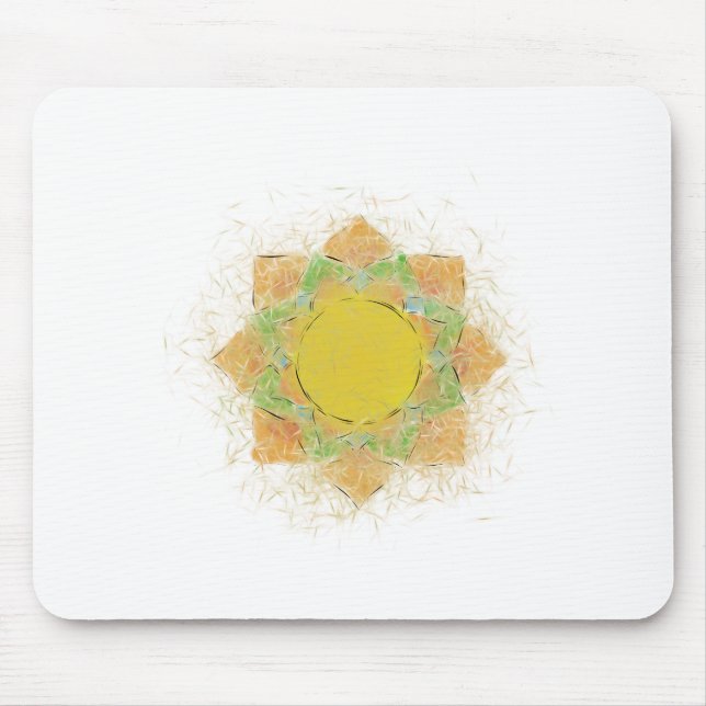 Tapis De Souris Fleur Ethereal Lotus (Devant)