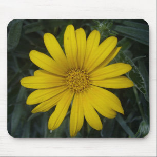 Tapis De Souris fleur jaune clair