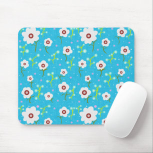 Tapis De Souris Fleur Vintage