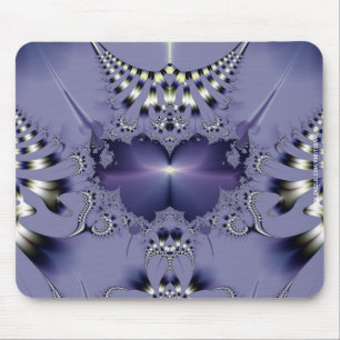 Tapis De Souris Fleur Violette