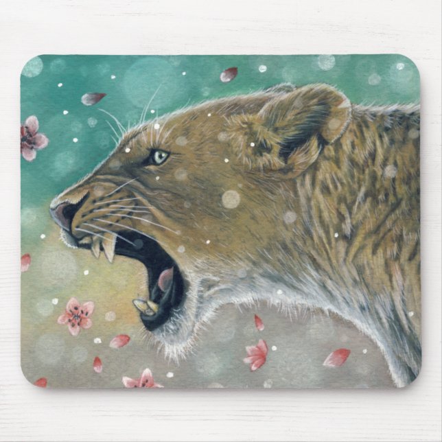 Tapis De Souris Fleurs (Devant)