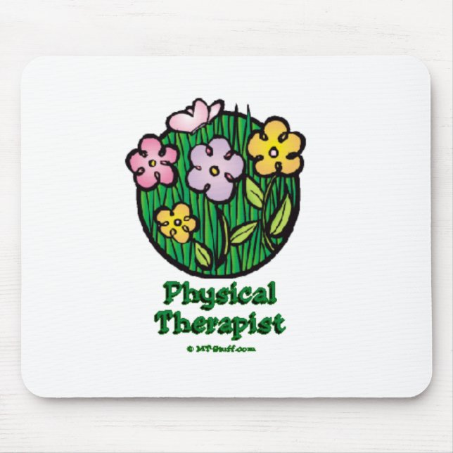 Tapis De Souris Fleurs 1 pinte (Devant)