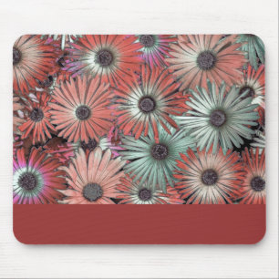 Tapis De Souris Fleurs aplaties