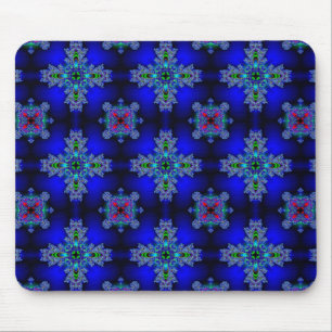 Tapis De Souris Fleurs Artdeco dans le style rétro
