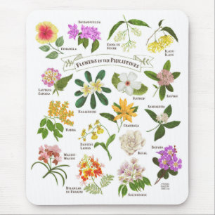 Tapis De Souris Fleurs aux Philippines