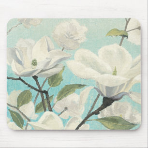 Tapis De Souris Fleurs blanches des sud