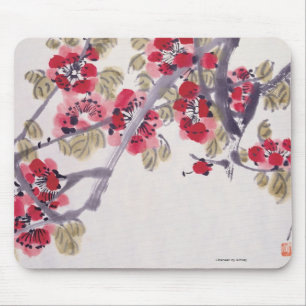 Tapis De Souris Fleurs d'abricot