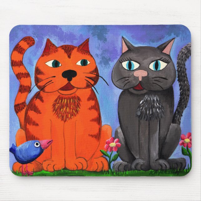 Tapis De Souris Fleurs d'amour (Devant)