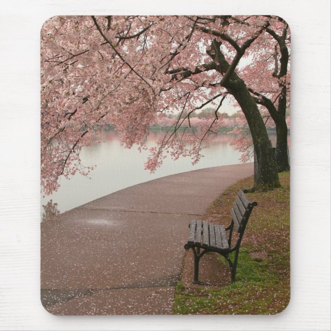Tapis De Souris Fleurs de cerisier Mousepad (Devant)