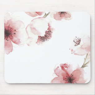Tapis De Souris Fleurs de cerisier simples pourtant élégantes