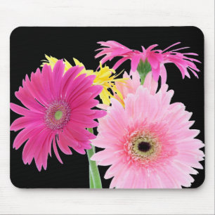 Tapis De Souris Fleurs de Piink de marguerite de Gerbera