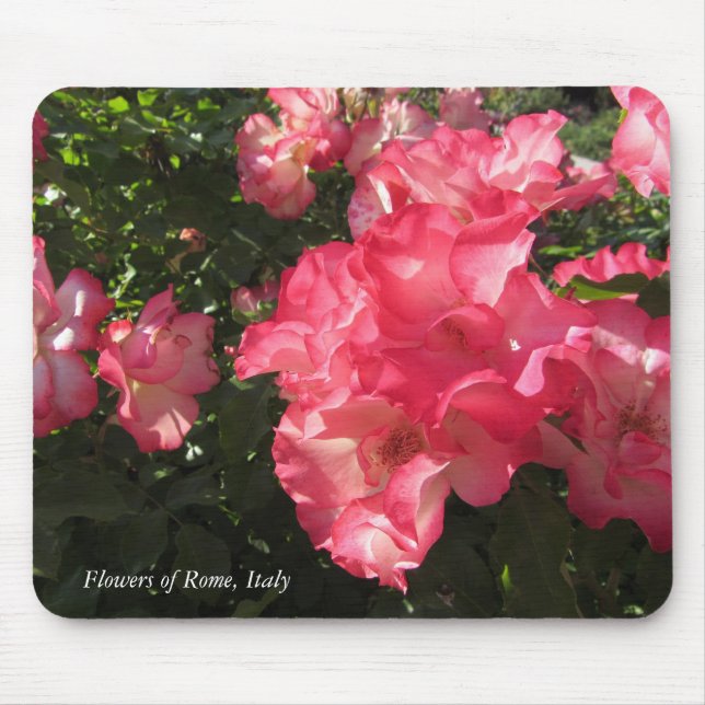 Tapis De Souris Fleurs de Rome, Italie (Devant)