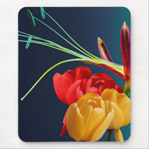 Tapis De Souris Fleurs de rose-17250