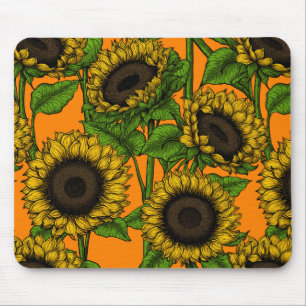 Tapis De Souris Fleurs de soleil