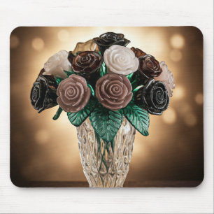 Tapis De Souris Fleurs de verre