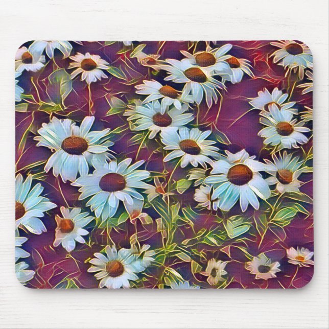 TAPIS DE SOURIS FLEURS DU JOUR (Devant)