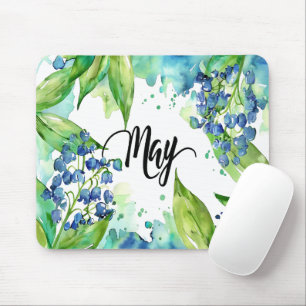 Tapis De Souris Fleurs du mois de naissance/Mai