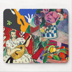 Tapis De Souris Fleurs, musique et beauté sont présentes dans Ma