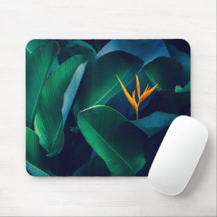 Tapis De Souris Fleurs Oiseau du paradis
