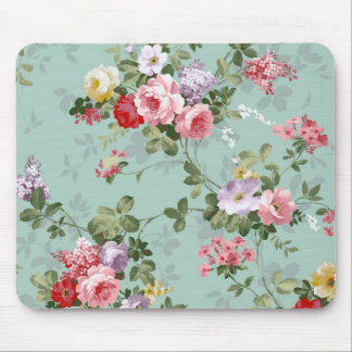 Tapis De Souris Fleurs Pastel vintages