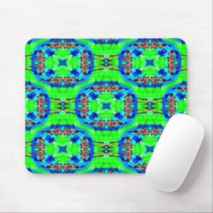 Tapis De Souris Fleurs psychédéliques.....