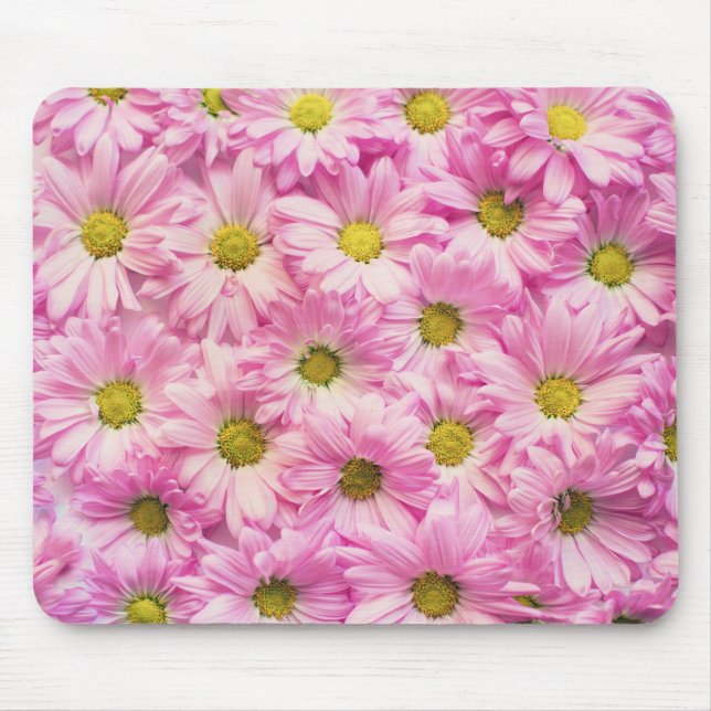 Tapis De Souris Fleurs roses (Devant)