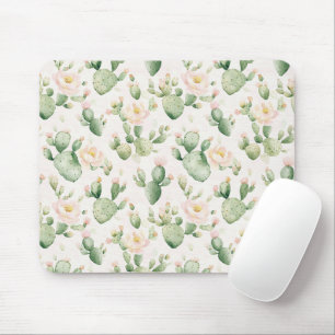 Tapis De Souris Fleurs roses de cactus