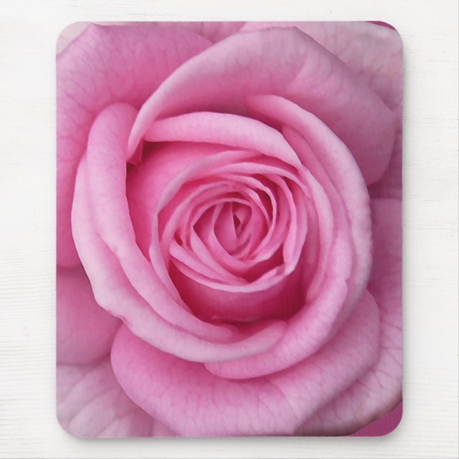 Tapis De Souris Fleurs roses Mousepad Roses Décor Cadeaux (Devant)