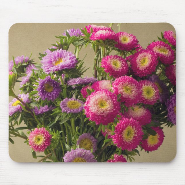 Tapis De Souris Fleurs sauvages dans un Vase Souris Pad (Devant)