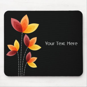 Tapis De Souris Fleurs stylisées