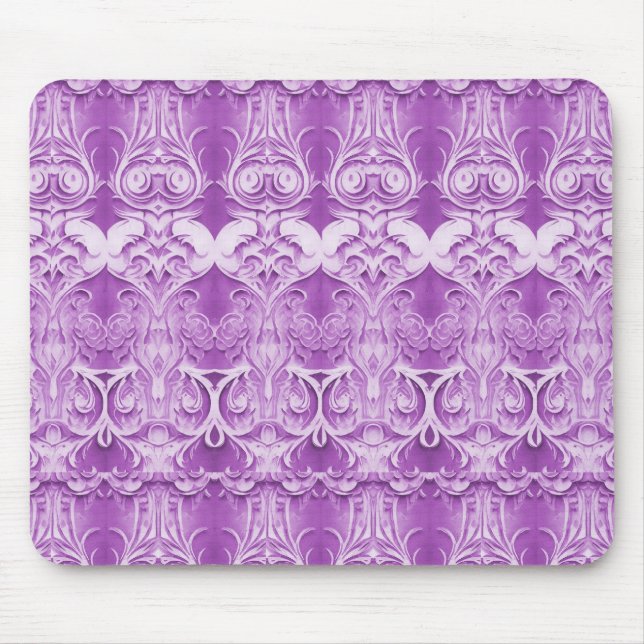 Tapis De Souris Fleurs violettes Flourissent Mousepad (Devant)
