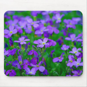 Tapis De Souris Fleurs violettes Mousepad