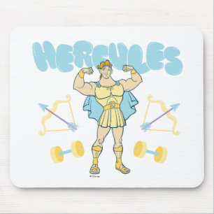 Tapis de souris flexible Hercules Flèches et dumbb