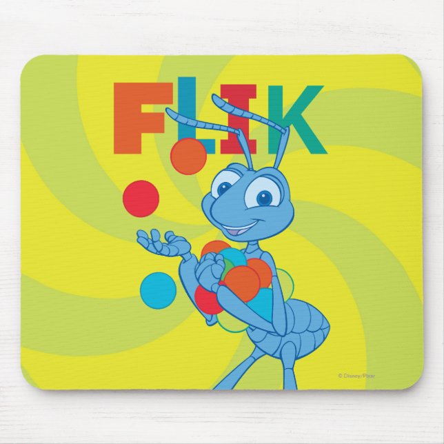 Tapis De Souris Flik - Coloré (Devant)