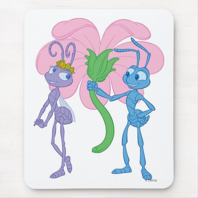 Tapis De Souris Flik et Princesse Atta Disney, la vie d'un chien (Devant)