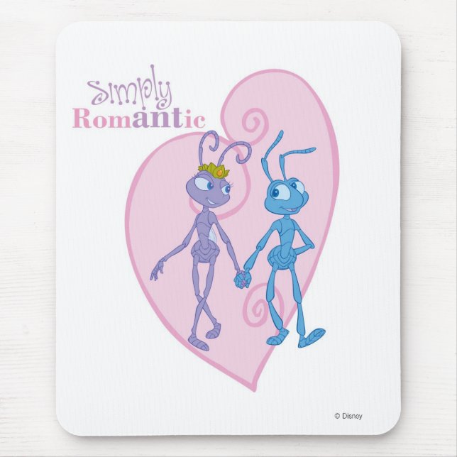 Tapis De Souris Flik et Princesse Atta tenant les mains Disney (Devant)