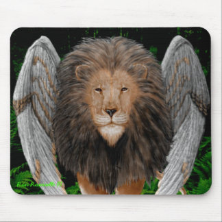 Tapis De Souris Flion Mousepad (lion à ailes)
