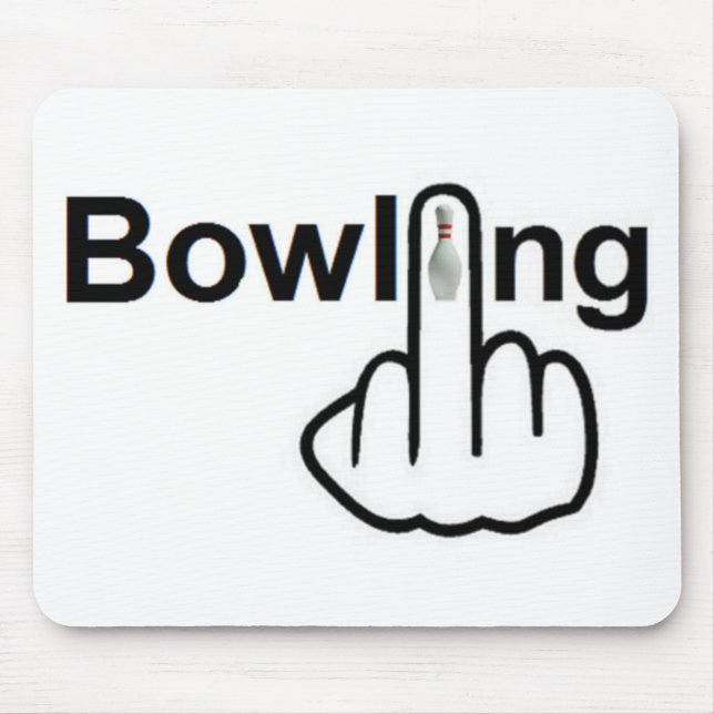Tapis De Souris Flip de Bowling Mousepad (Devant)