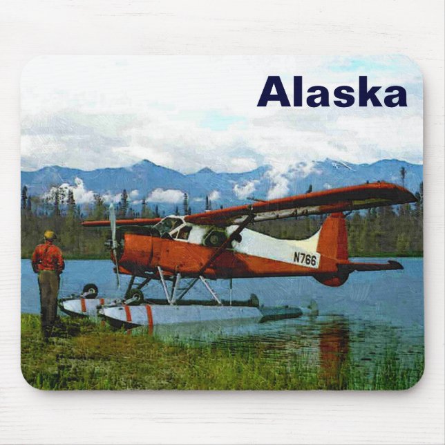 Tapis De Souris Floatplane De Havilland Beaver (Devant)