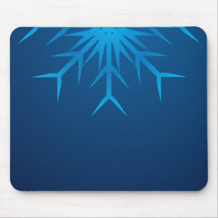 Tapis De Souris flocon de neige brillant