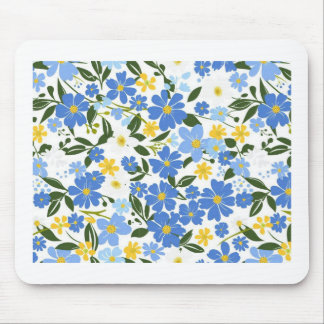 Tapis de souris floral