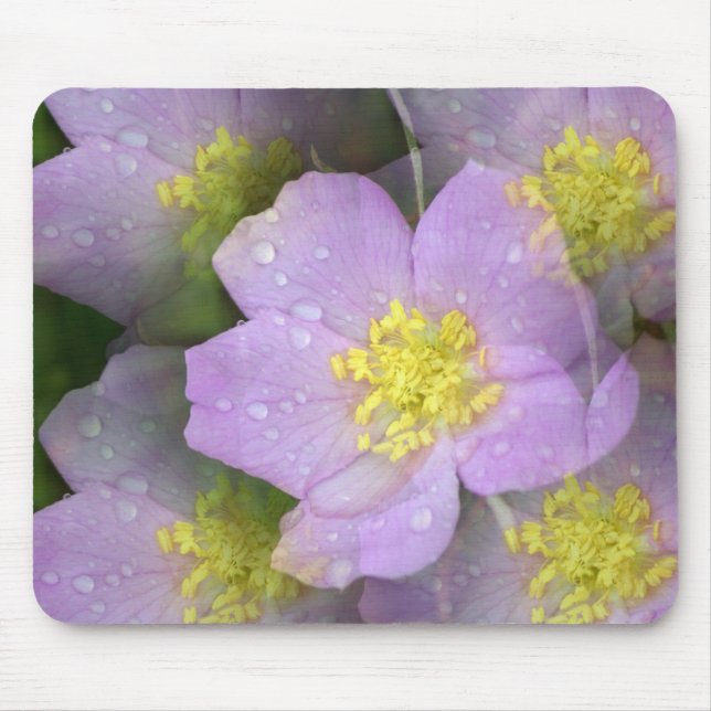 Tapis de souris floral de Kalidascope (Devant)