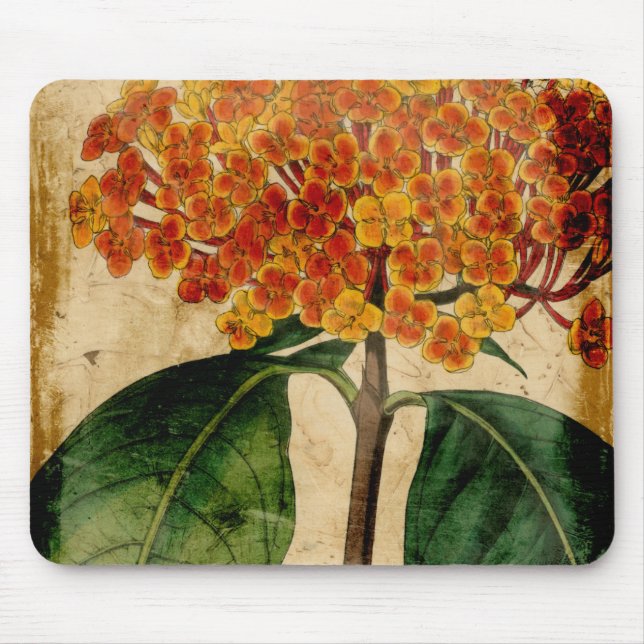 Tapis De Souris Floral I (Devant)