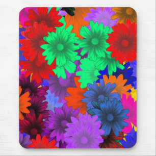Tapis De Souris Floral multicolore