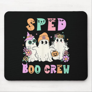 Tapis De Souris Floral Spo Boo Crew Halloween Ghost Special Ed Sp