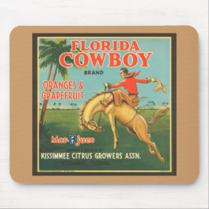 Tapis De Souris Floride Cowboy