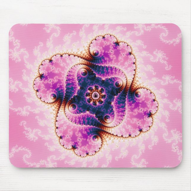 Tapis De Souris Florivet - art de fractale (Devant)