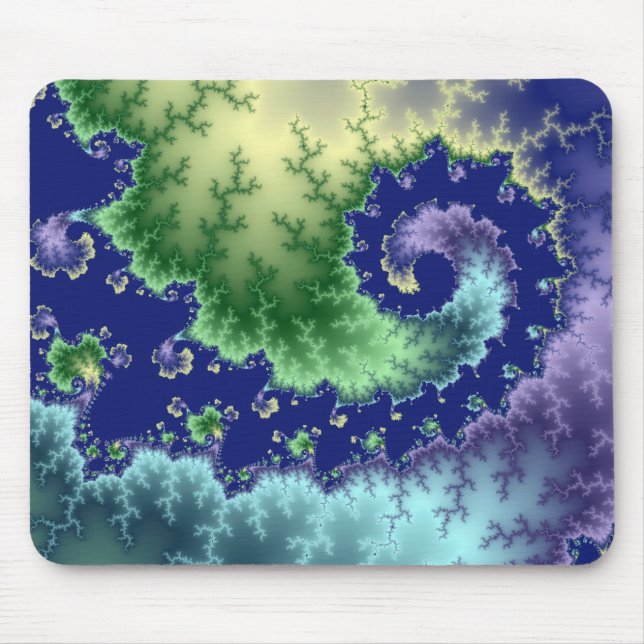 Tapis De Souris Flottant - Fractal Mousepad (Devant)